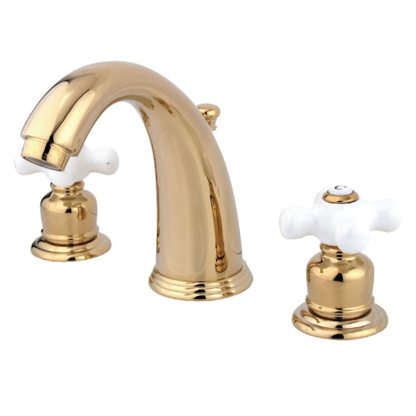 KB982PX Victorian 2-Handle 8" Widespread Bathroom Faucet, Brass